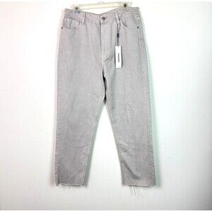 Vigoss Women's High Rise Straight Leg Jeans Frayed Hem 90's Y2K NWT